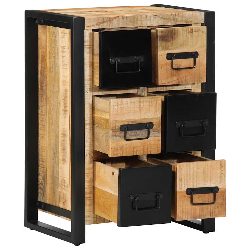 Sideboard 50x35x70 cm Στερεό ακατέργαστο ξύλο Mango
