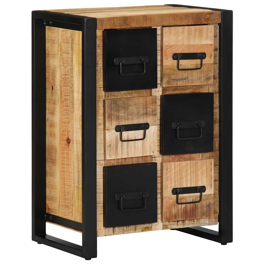 Sideboard 50x35x70 cm Στερεό ακατέργαστο ξύλο Mango