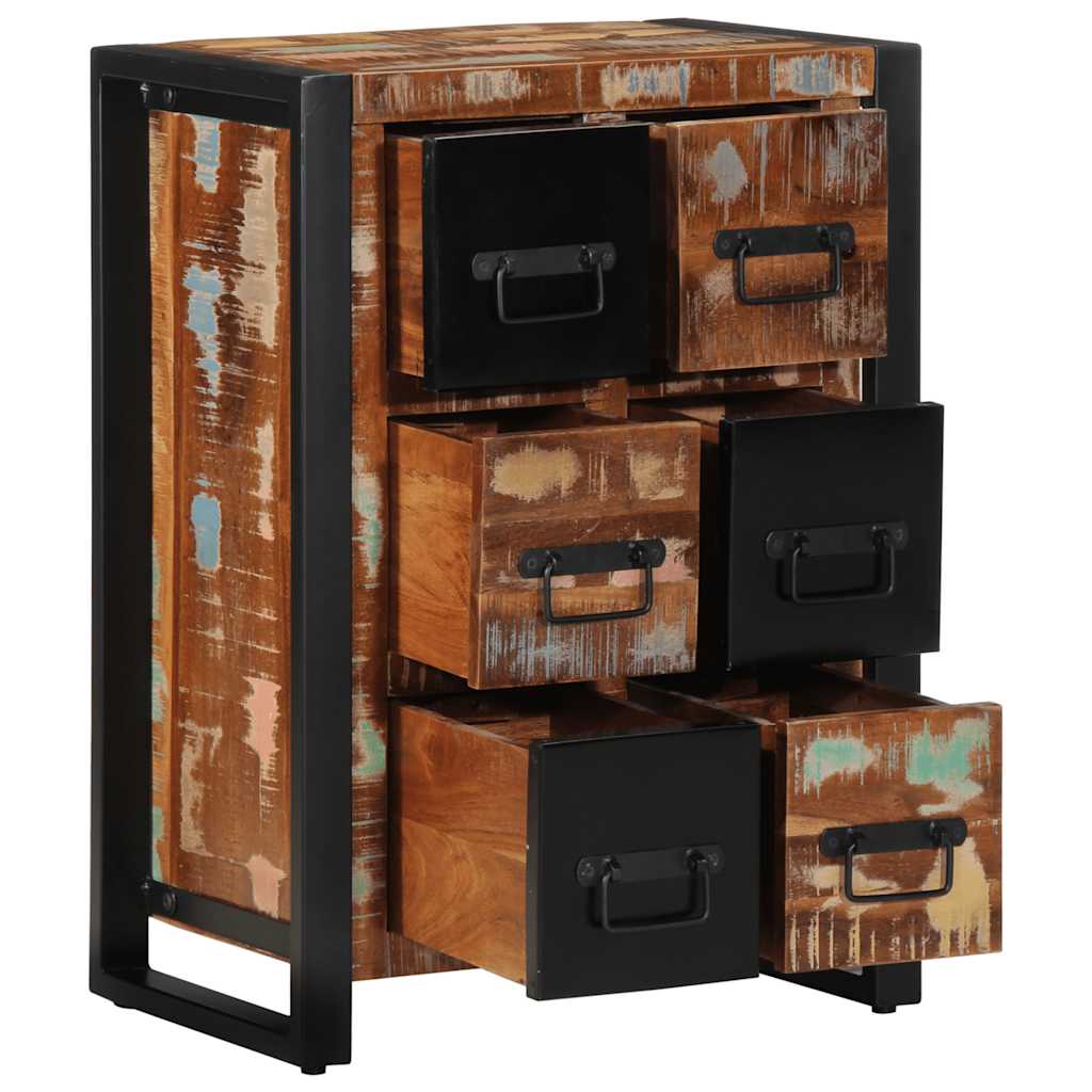 Sideboard 50x35x70 cm Ξύλο μασίφ αναγεννημένο - Pakobazaar