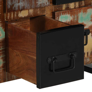 Sideboard 50x35x70 cm Ξύλο μασίφ αναγεννημένο - Pakobazaar