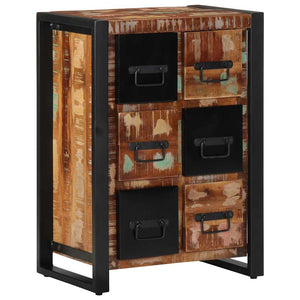 Sideboard 50x35x70 cm Ξύλο μασίφ αναγεννημένο - Pakobazaar