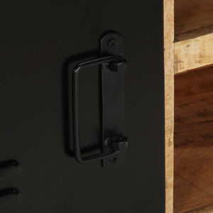ντουλάπι τηλεόρασης  80x30x40 cm Στερεό ακατέργαστο ξύλο Mango - Pakobazaar