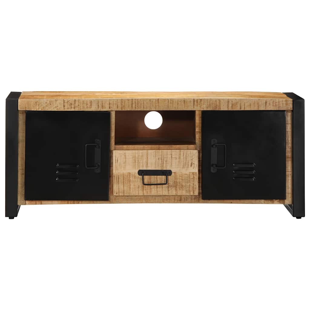 Ντουλάπι τηλεόρασης 100x30x40 cm Στερεό ακατέργαστο ξύλο Mango