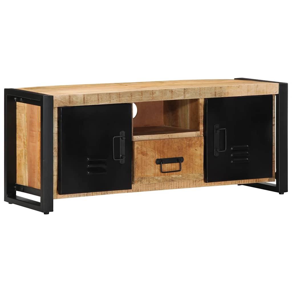 Ντουλάπι τηλεόρασης 100x30x40 cm Στερεό ακατέργαστο ξύλο Mango