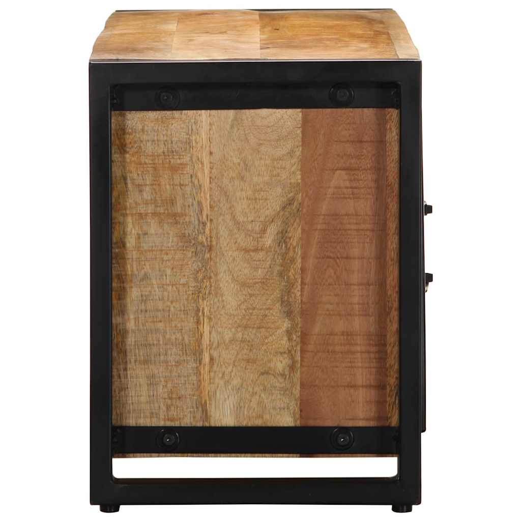 Ντουλάπι τηλεόρασης 100x30x40 cm Στερεό ακατέργαστο ξύλο Mango