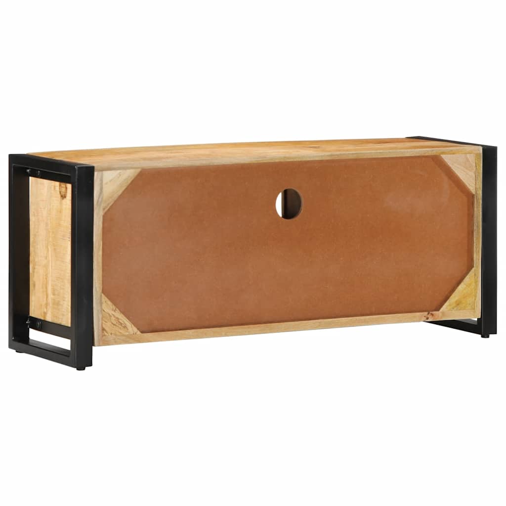 Ντουλάπι τηλεόρασης 100x30x40 cm Στερεό ακατέργαστο ξύλο Mango