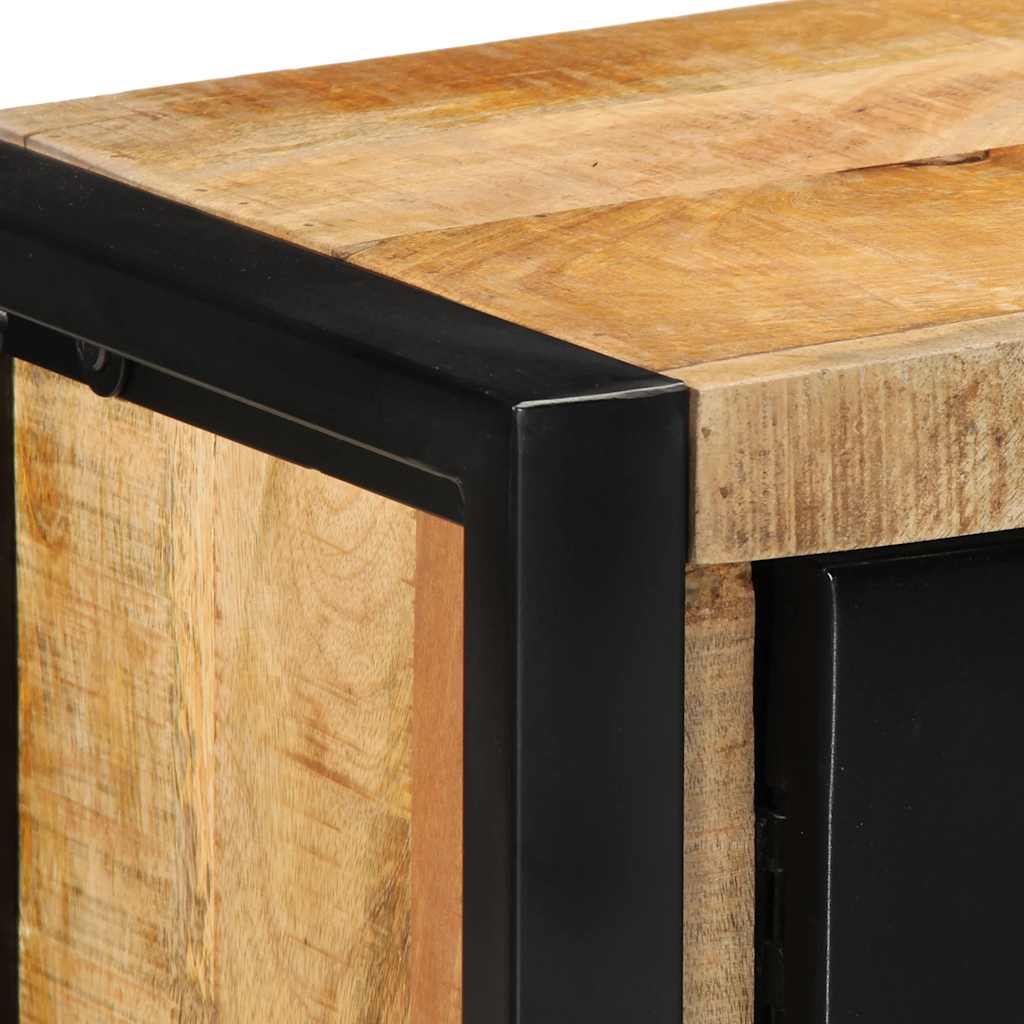 Ντουλάπι τηλεόρασης 100x30x40 cm Στερεό ακατέργαστο ξύλο Mango