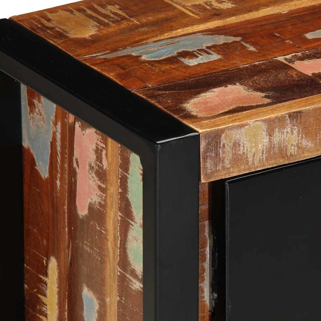 ντουλάπι τηλεόρασης  100x30x40 cm από μασίφ ξύλο αναγεννημένο