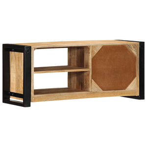 ντουλάπι τηλεόρασης  80x30x35 cm Στερεό ακατέργαστο ξύλο Mango - Pakobazaar