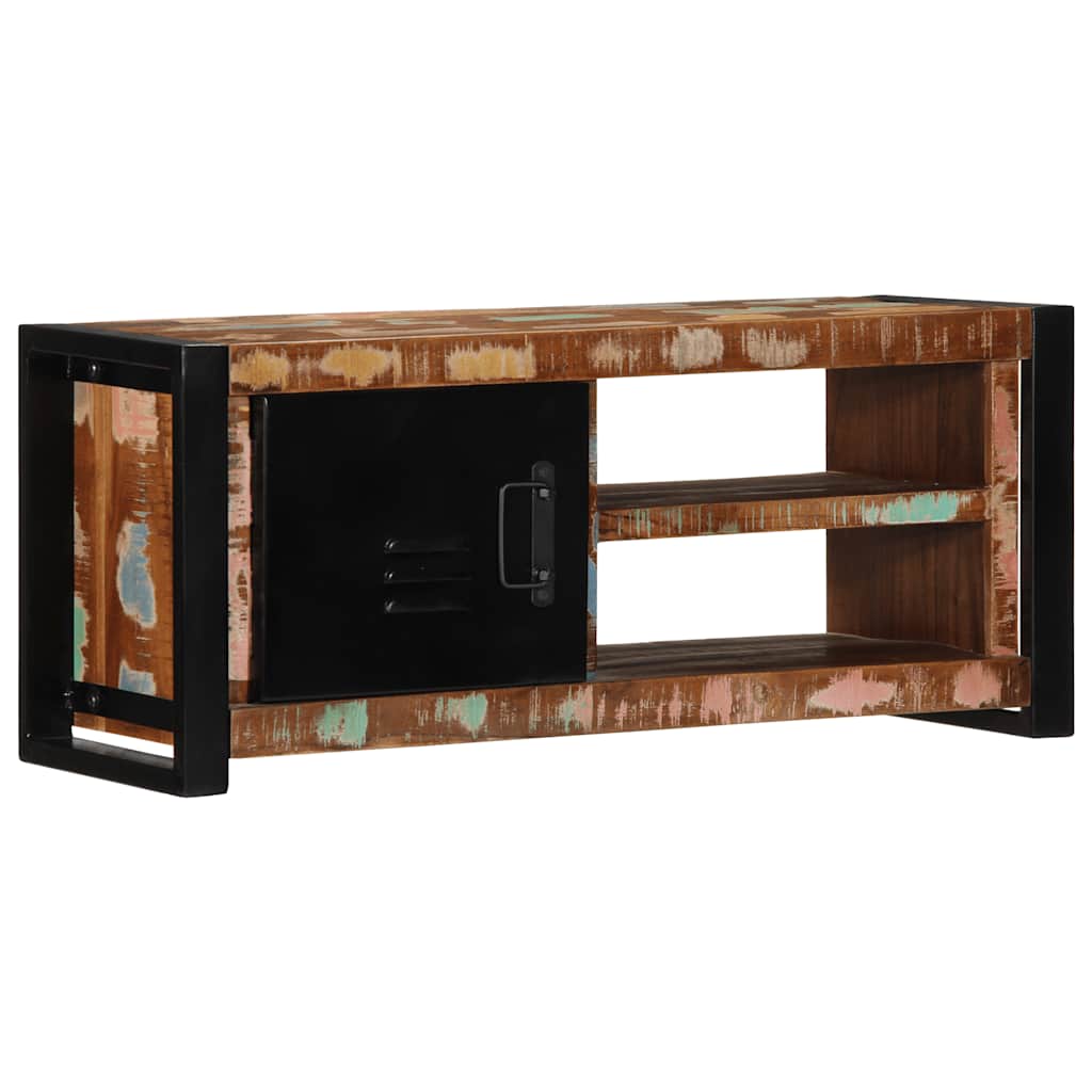 ντουλάπι τηλεόρασης  80x30x35 cm από μασίφ ξύλο αναγεννημένο