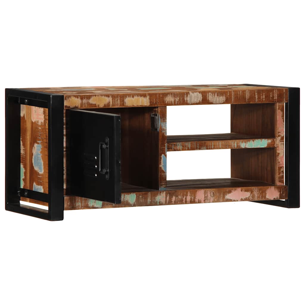 ντουλάπι τηλεόρασης  80x30x35 cm από μασίφ ξύλο αναγεννημένο