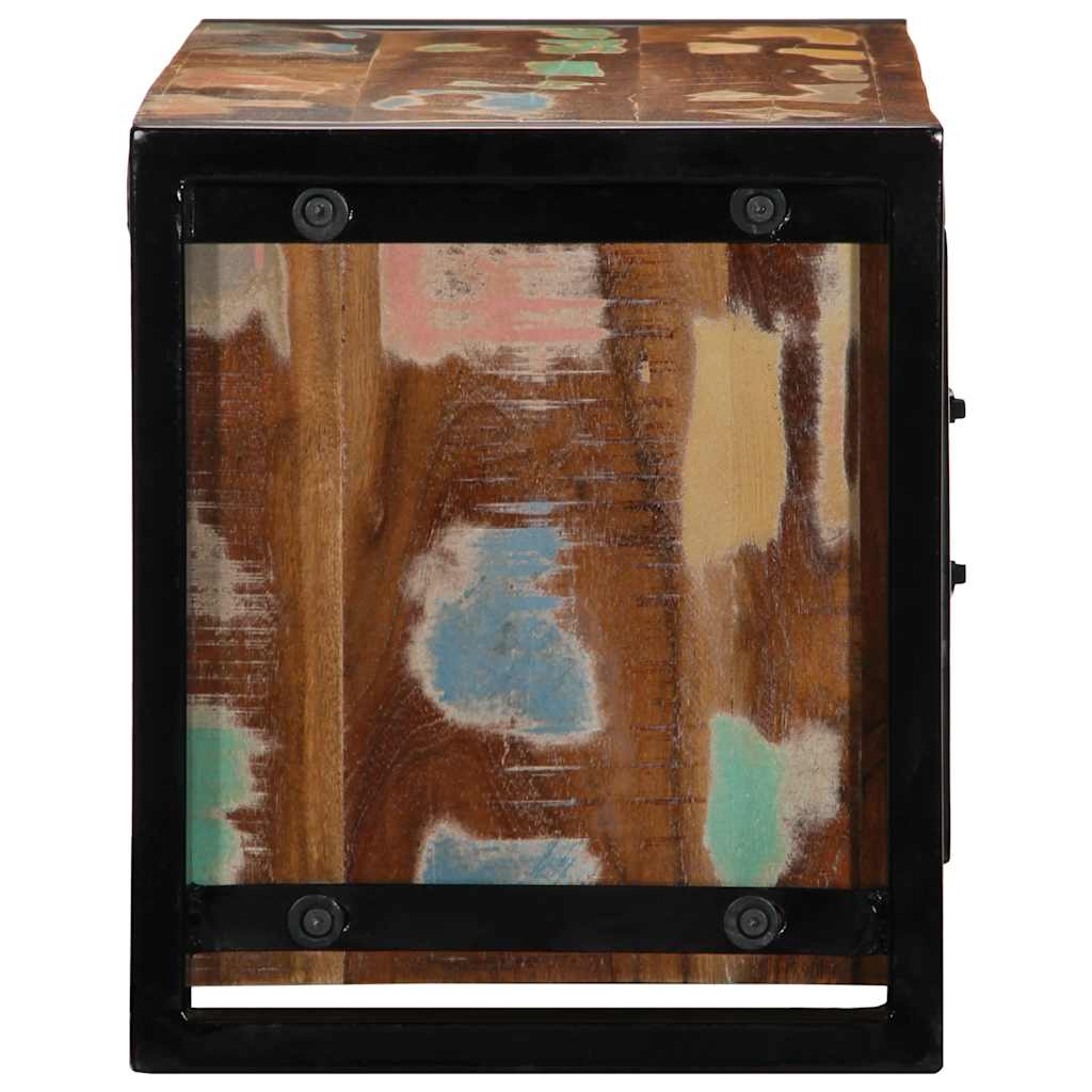 ντουλάπι τηλεόρασης  80x30x35 cm από μασίφ ξύλο αναγεννημένο