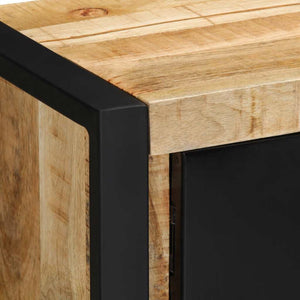 ντουλάπι τηλεόρασης  80x30x35 cm Στερεό ακατέργαστο ξύλο Mango - Pakobazaar