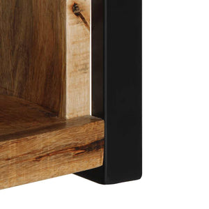 ντουλάπι τηλεόρασης  80x30x35 cm Στερεό ακατέργαστο ξύλο Mango - Pakobazaar