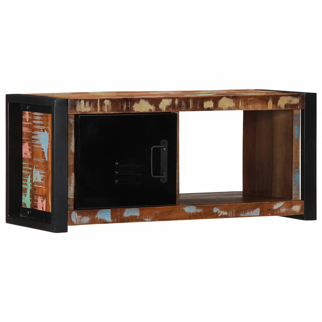 ντουλάπι τηλεόρασης  80x30x35 cm από μασίφ ξύλο αναγεννημένο