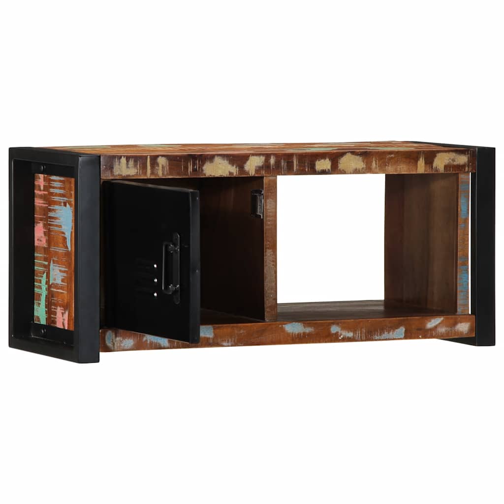 ντουλάπι τηλεόρασης  80x30x35 cm από μασίφ ξύλο αναγεννημένο