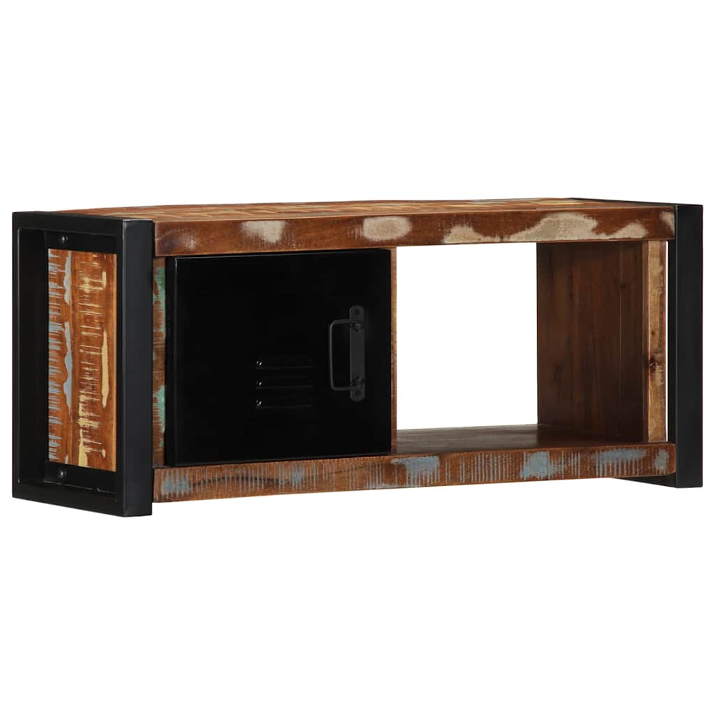 ντουλάπι τηλεόρασης  80x30x35 cm από μασίφ ξύλο αναγεννημένο