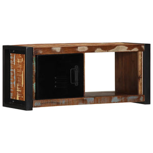 ντουλάπι τηλεόρασης  80x30x35 cm από μασίφ ξύλο αναγεννημένο