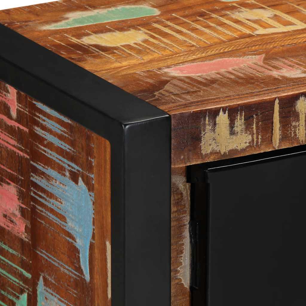 ντουλάπι τηλεόρασης  80x30x35 cm από μασίφ ξύλο αναγεννημένο
