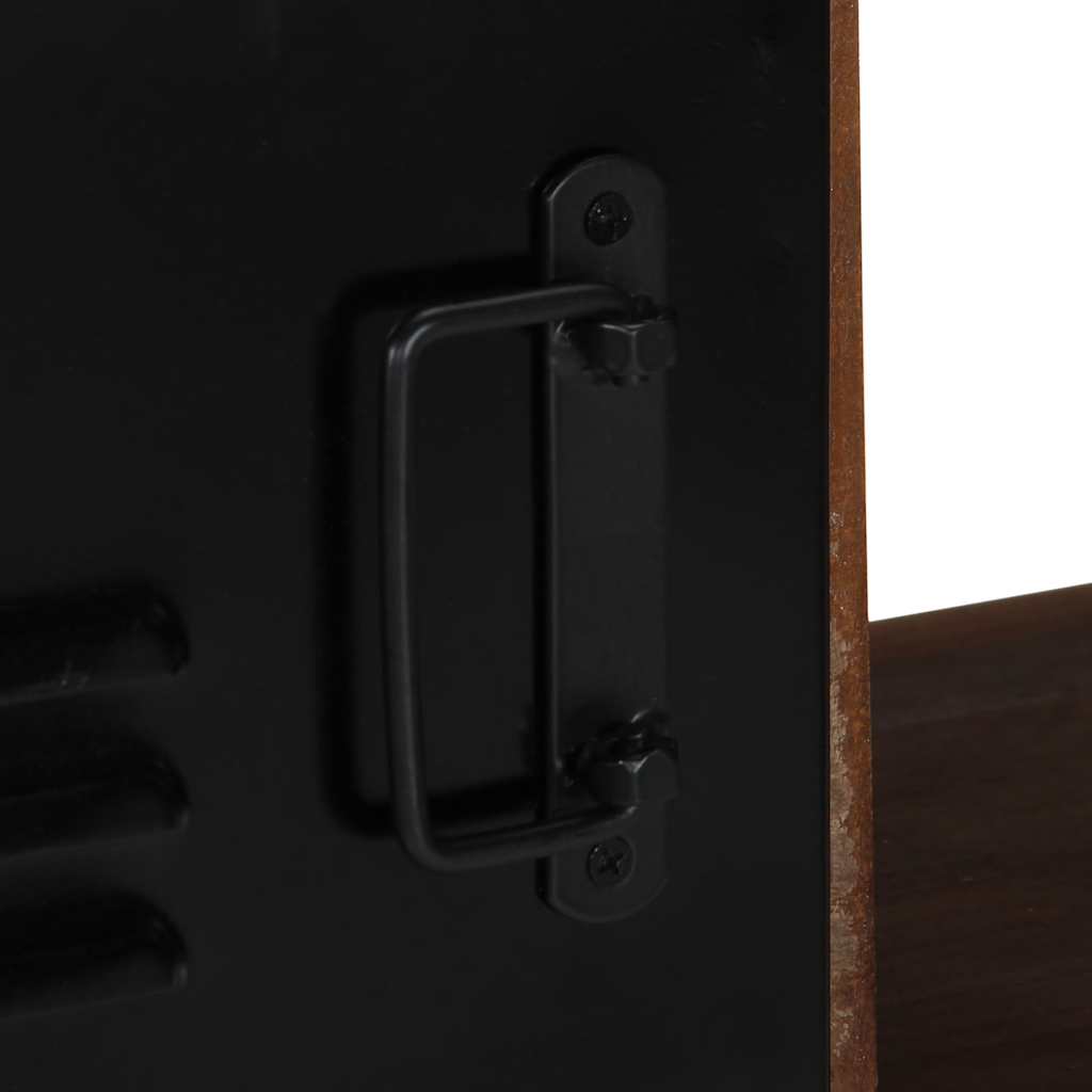 ντουλάπι τηλεόρασης  80x30x35 cm από μασίφ ξύλο αναγεννημένο