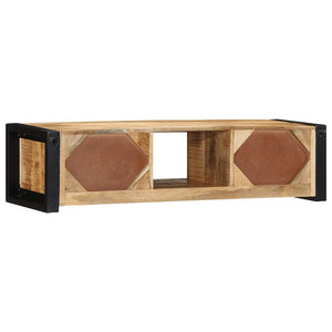 ντουλάπι τηλεόρασης  100x30x25 cm Στερεό ακατέργαστο ξύλο Mango - Pakobazaar