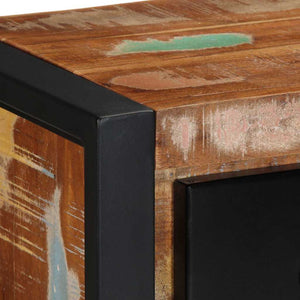 ντουλάπι τηλεόρασης  100x30x25 cm από μασίφ ξύλο αναγεννημένο