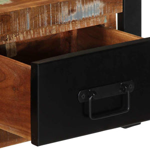 ντουλάπι τηλεόρασης  100x30x25 cm από μασίφ ξύλο αναγεννημένο