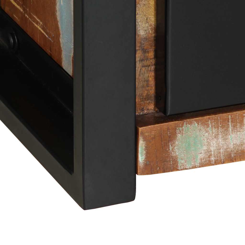 ντουλάπι τηλεόρασης  100x30x25 cm από μασίφ ξύλο αναγεννημένο