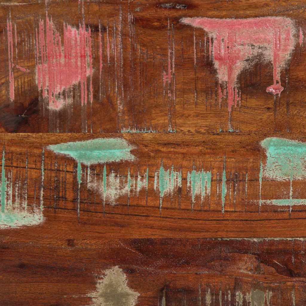 ντουλάπι τηλεόρασης  100x30x25 cm από μασίφ ξύλο αναγεννημένο