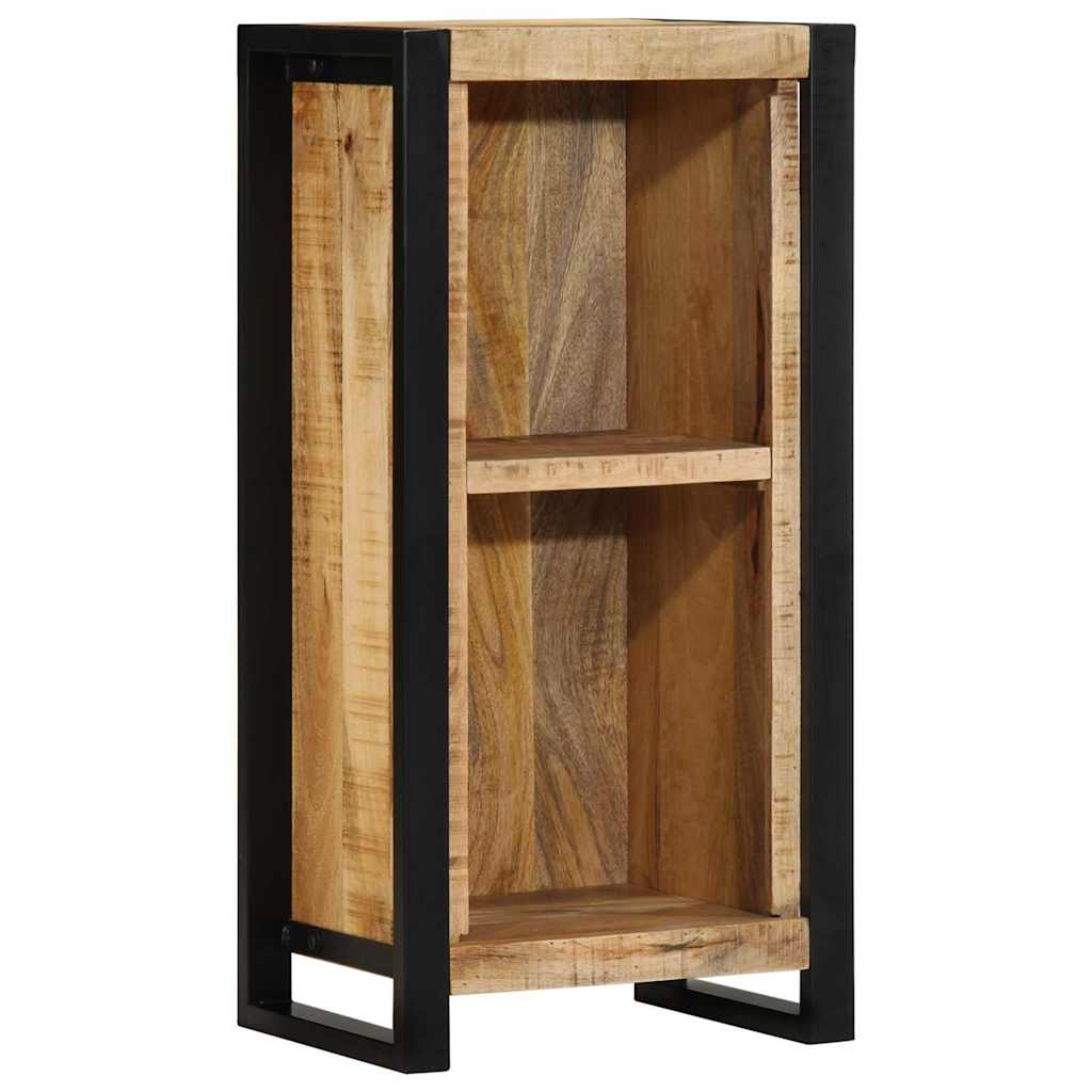Κομοδίνο με ράφι Καφέ 40 x 30 x 80 εκ. Μασίφ ξύλο μάνγκο