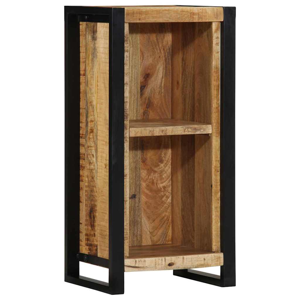 Κομοδίνο με ράφι Καφέ 40 x 30 x 80 εκ. Μασίφ ξύλο μάνγκο