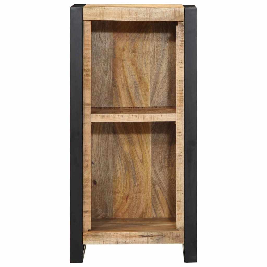 Κομοδίνο με ράφι Καφέ 40 x 30 x 80 εκ. Μασίφ ξύλο μάνγκο