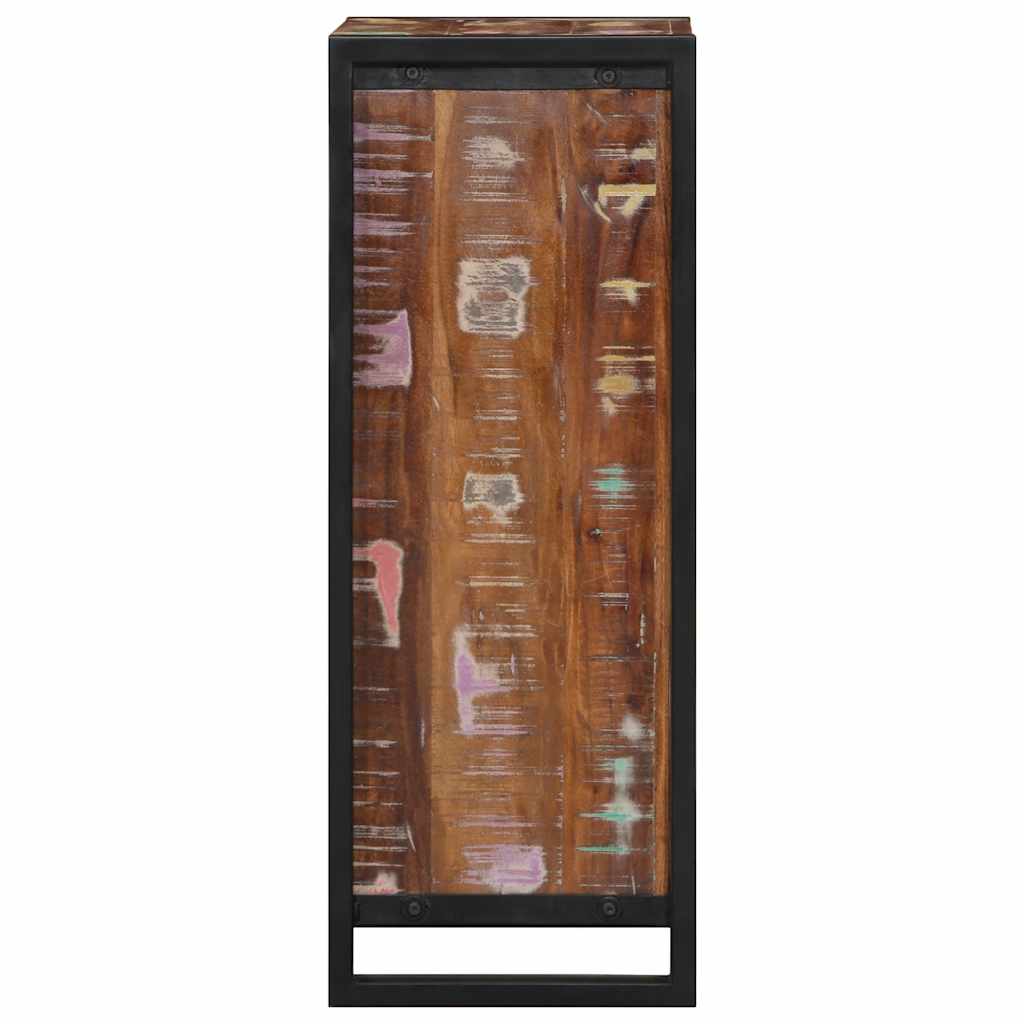 Κομοδίνο 40x30x80 cm από μασίφ ξύλο αναγεννημένο