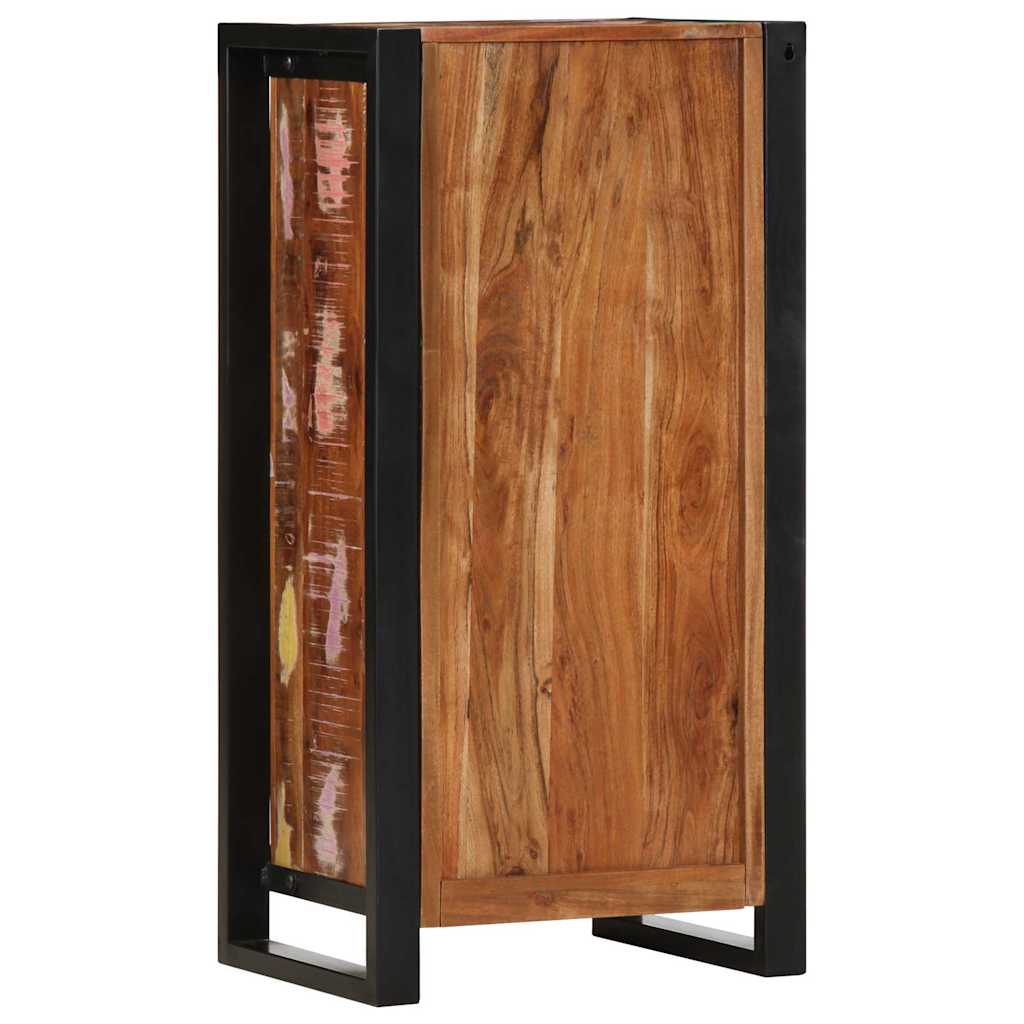 Κομοδίνο 40x30x80 cm από μασίφ ξύλο αναγεννημένο