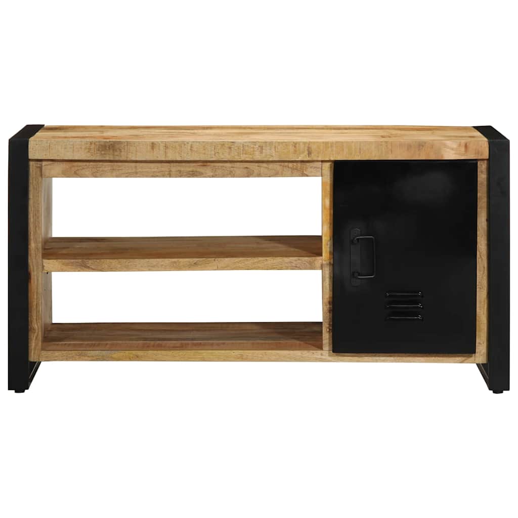 Πάγκος για παπούτσια Καφέ 100 x 40 x 50 cm Μασίφ ξύλο μάνγκο - Pakobazaar