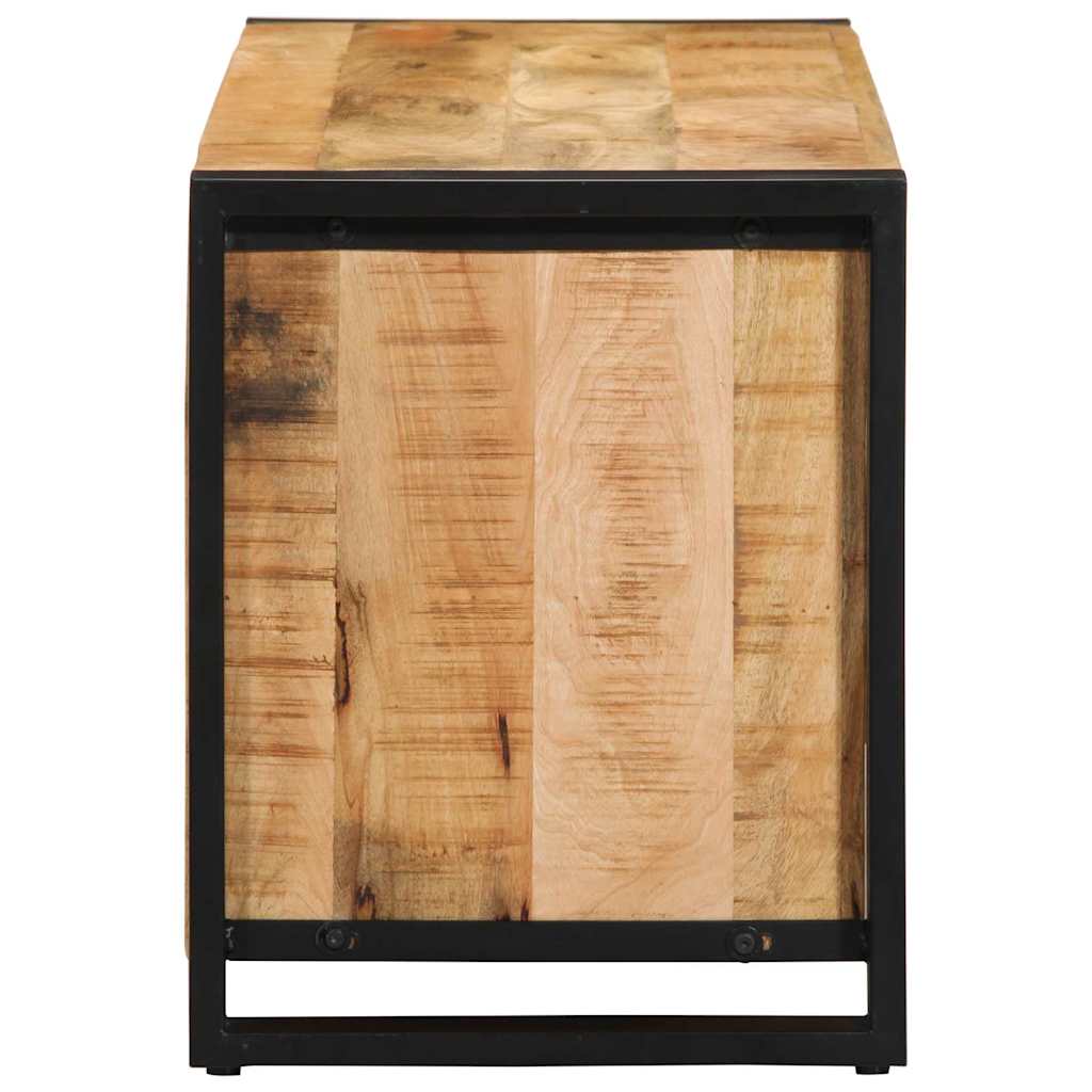 Πάγκος για παπούτσια Καφέ 100 x 40 x 50 cm Μασίφ ξύλο μάνγκο - Pakobazaar