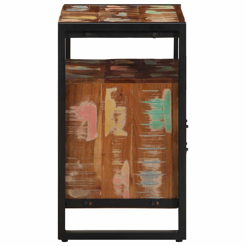 ντουλάπι νιπτήρα μπάνιου 55x35x60 cm στερεό ξύλο αναγεννημένο