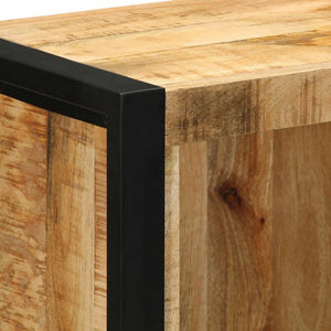 ντουλάπι μπάνιου  40x30x90 cm από μασίφ ξύλο Rough Mango