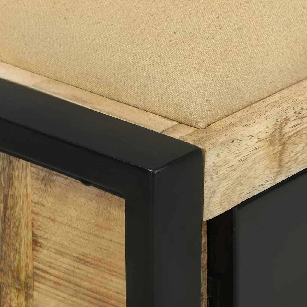 Ντουλάπα Πάγκου Καφέ 100 x 35 x 50 εκ Μασίφ ξύλο μάνγκο - Pakobazaar