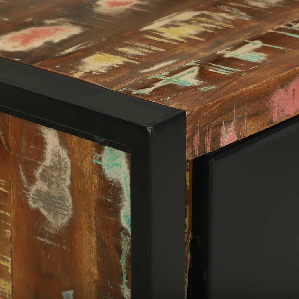 Ντουλάπι νιπτήρα Καφέ 55 x 35 x 60 εκ. Στερεό Ανακτηθέν Ξύλο - Pakobazaar