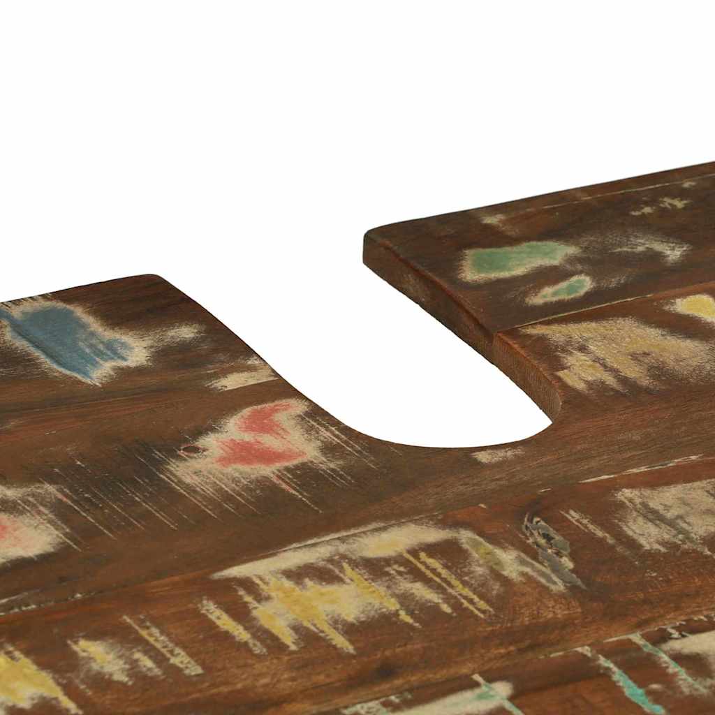 Ντουλάπι νιπτήρα Καφέ 55 x 35 x 60 εκ. Στερεό Ανακτηθέν Ξύλο - Pakobazaar