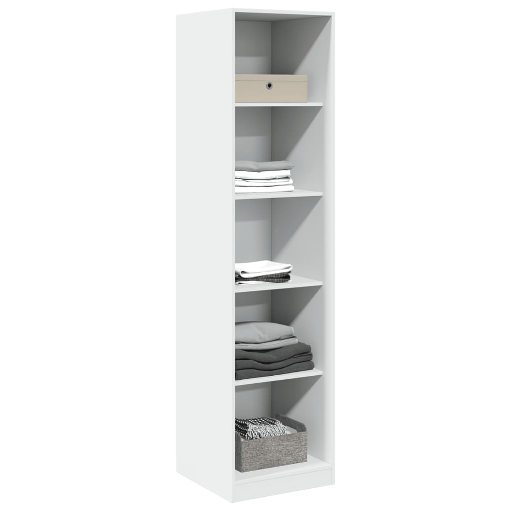 Ντουλάπα Λευκή 50 x 50 x 200 εκ. από Επεξ. Ξύλο - Pakobazaar