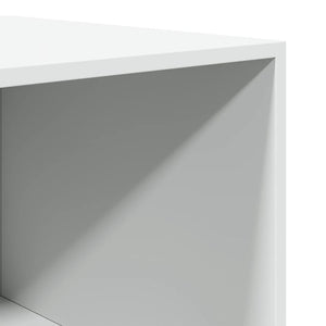 Ντουλάπα Λευκή 50 x 50 x 200 εκ. από Επεξ. Ξύλο - Pakobazaar