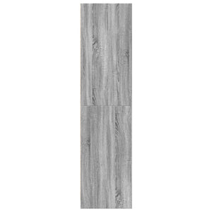 Ντουλάπα Γκρι Sonoma 50x50x200 εκ. από Επεξεργασμένο Ξύλο