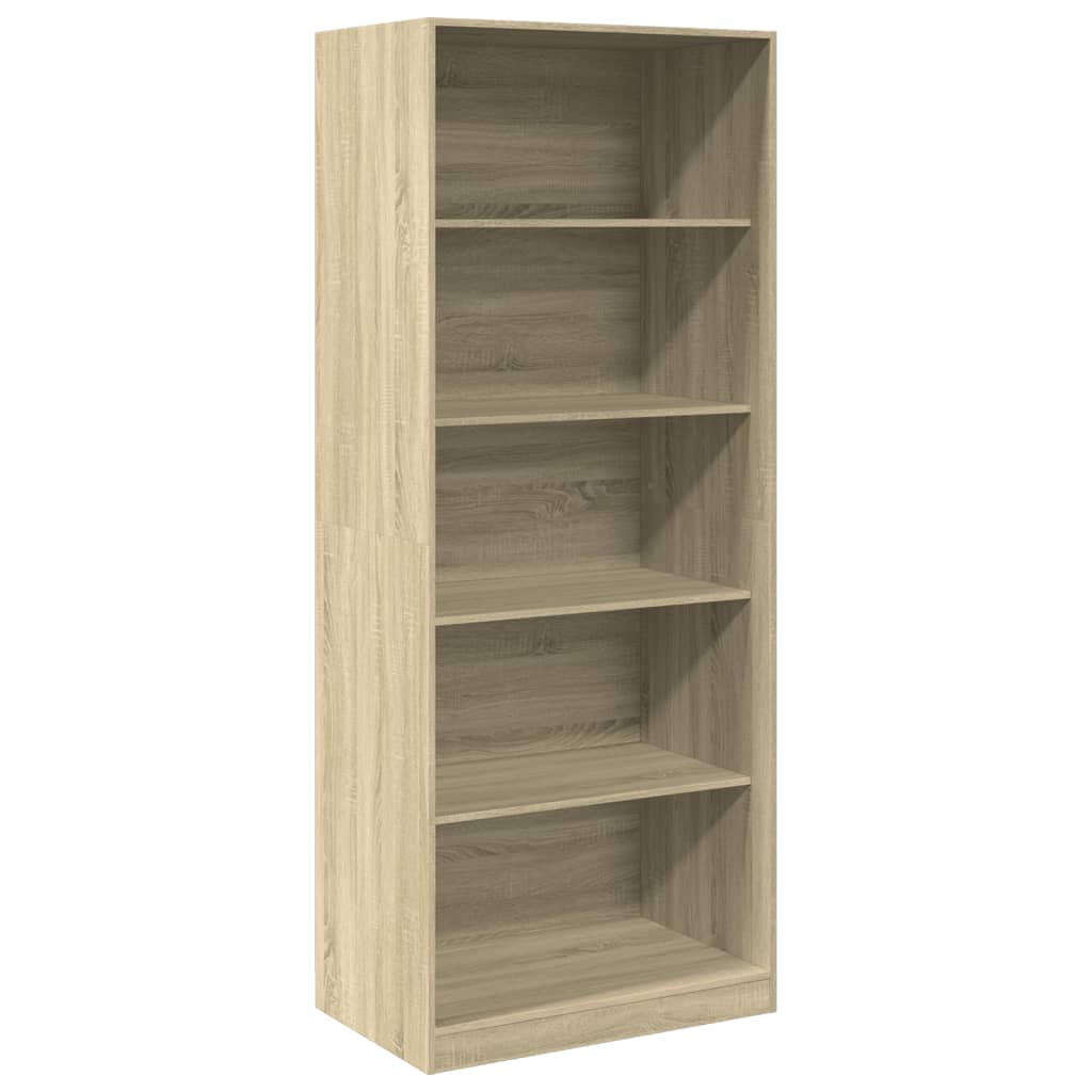 Ντουλάπα Χρώμα Sonoma Δρυς 80x50x200 εκ. από Επεξ. Ξύλο
