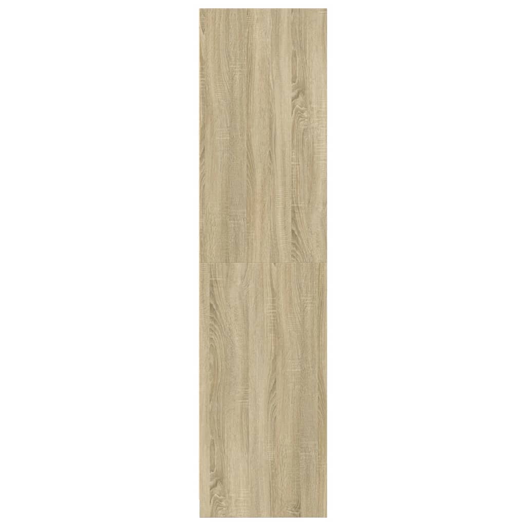 Ντουλάπα Χρώμα Sonoma Δρυς 80x50x200 εκ. από Επεξ. Ξύλο