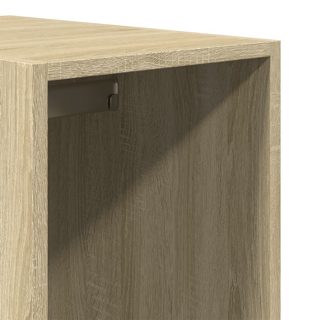 Ντουλάπα Sonoma Δρυς 30x50x200 εκ. από Επεξεργασμένο Ξύλο