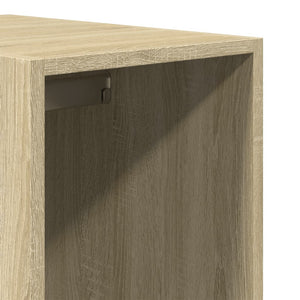 Ντουλάπα Sonoma Δρυς 30x50x200 εκ. από Επεξεργασμένο Ξύλο
