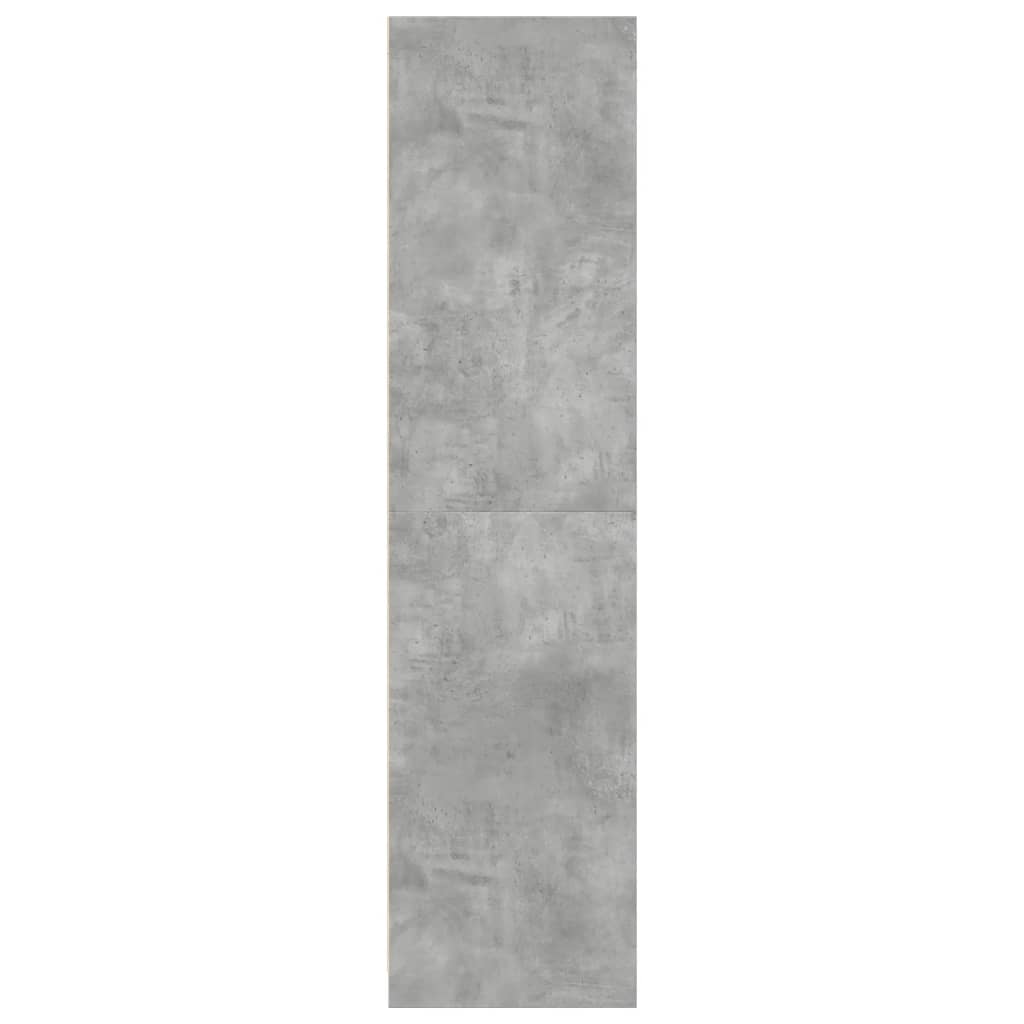 Ντουλάπα Γκρι Σκυρ. 30x50x200 εκ. από Επεξεργασμένο Ξύλο