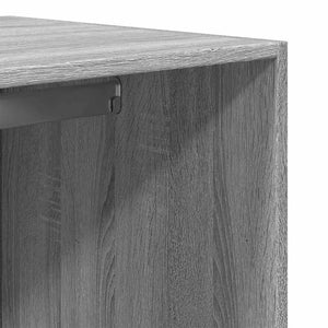Ντουλάπα Γκρι Sonoma 80x50x200 εκ. από Επεξεργασμένο Ξύλο